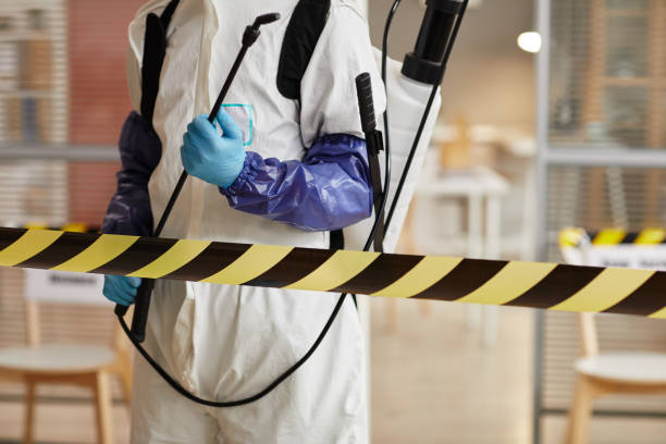 Professional Blood Cleanup technician working in Lake Milton, OH
